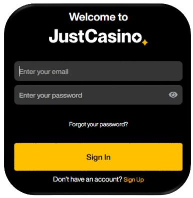 justcasino login